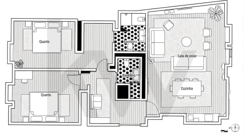 Apartamento T2 para Venda em Arroios
