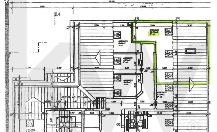 Apartamento T3 para Venda em Mina de Água Planta 2