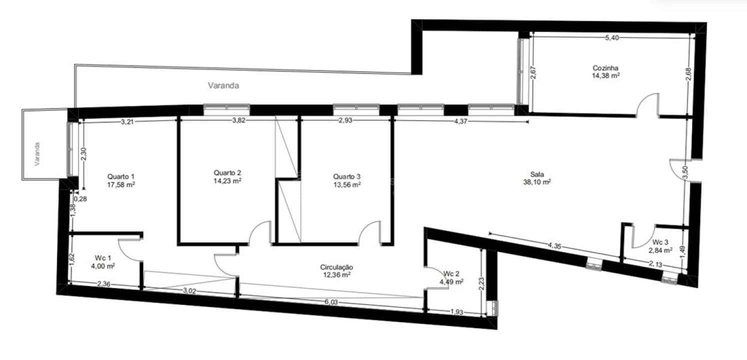 Apartamento T3 para Venda em Real, Dume e Semelhe Foto 41
