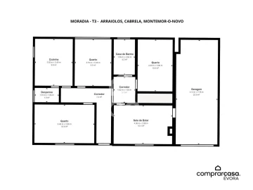 Moradia T3 para Venda em Cabrela