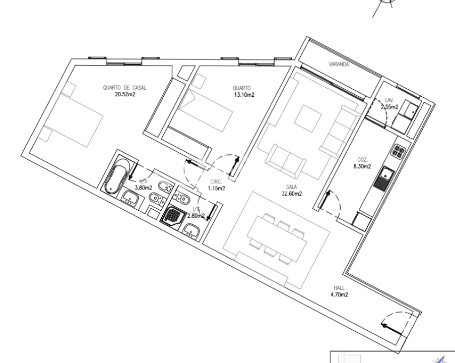 Apartamento T2 para Venda em Caniço Foto 21