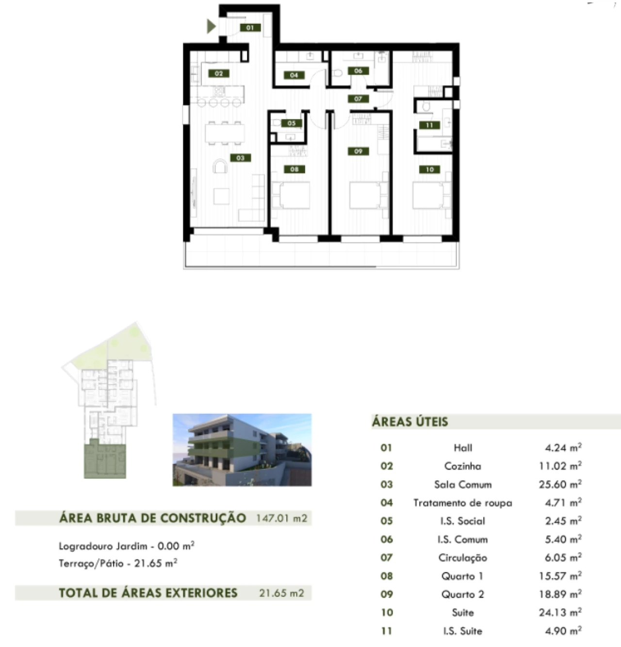 Apartamento T3 para Venda em Camara de Lobos Foto 19