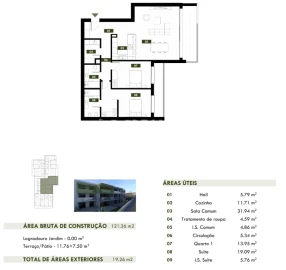 Apartamento T2 para Venda em Camara de Lobos