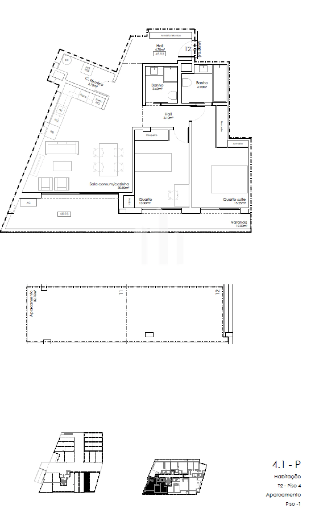 Apartamento T2 para Venda em Valadares Foto 13