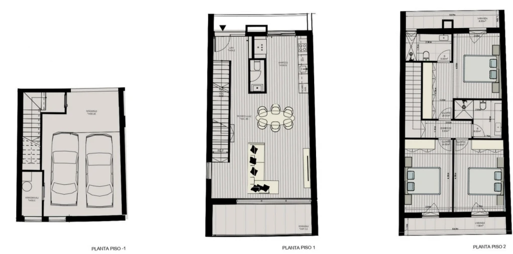 Moradia T3 para Venda em Freamunde Planta 1