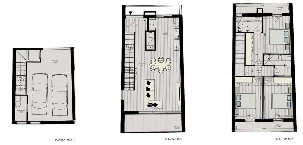 Moradia T3 para Venda em Freamunde Planta 2