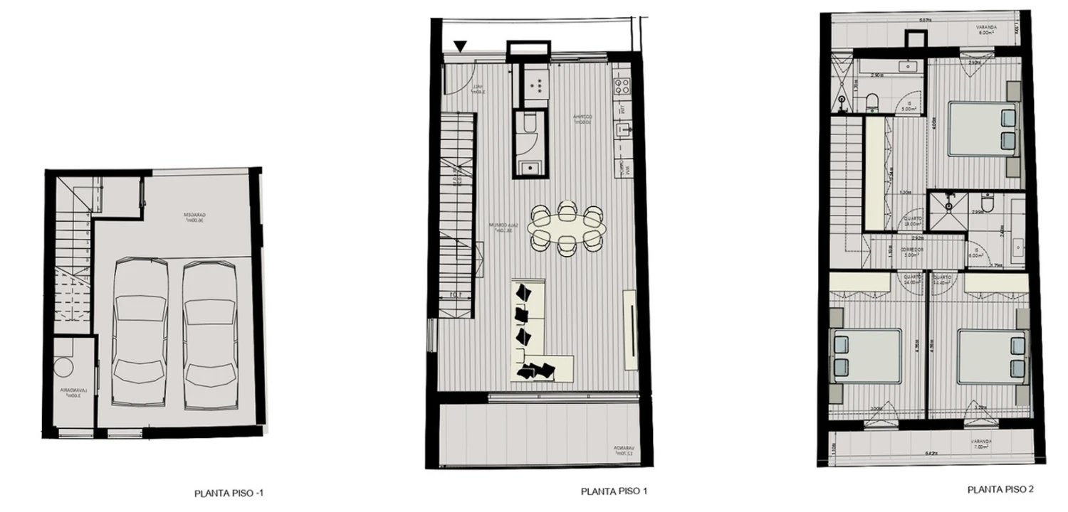 Moradia T3 para Venda em Freamunde Planta 2