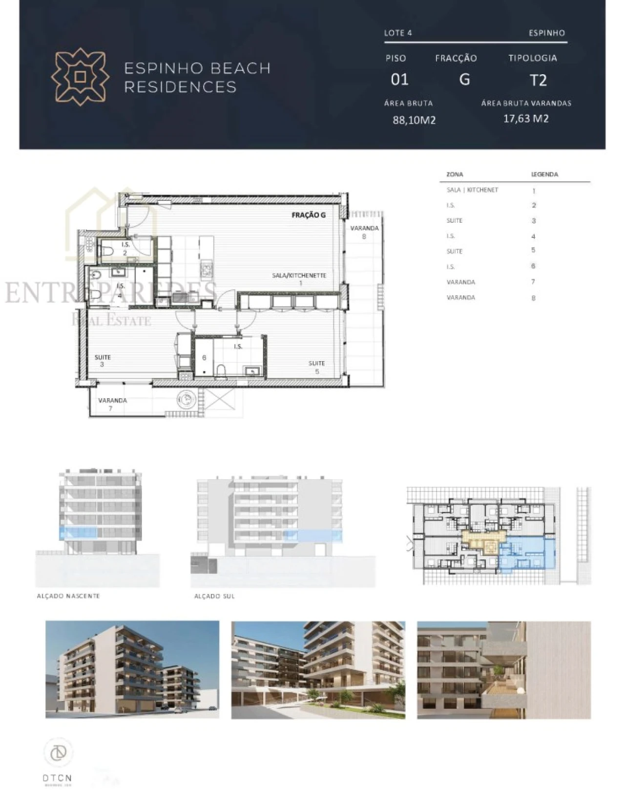 Apartamento T2 para Venda em Espinho Foto 16