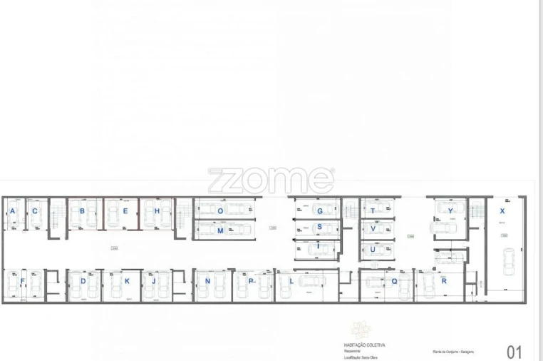 Apartamento T3 para Venda em Santa Clara e Castelo Viegas Planta 2