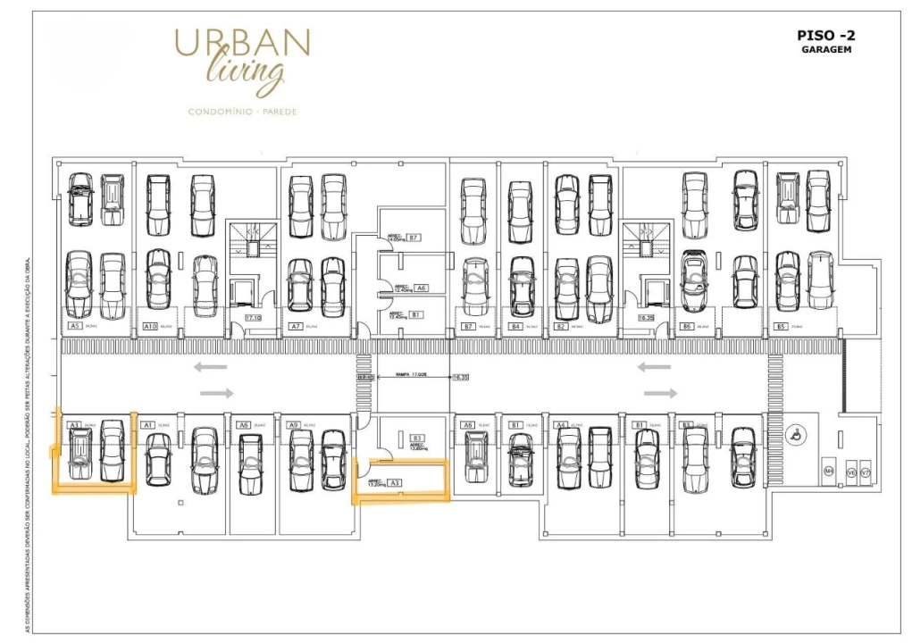 Apartamento T2 para Venda em Carcavelos e Parede Planta 2