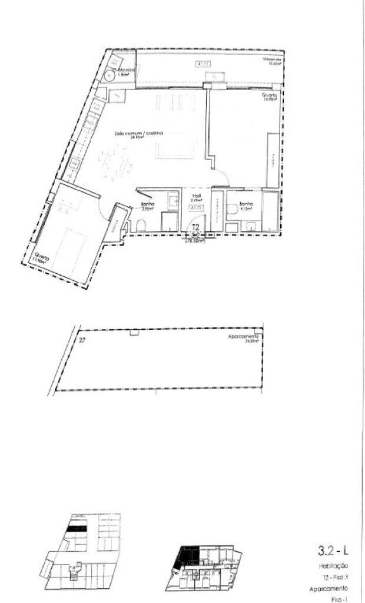 Apartamento T2 para Venda em Gulpilhares e Valadares Foto 14