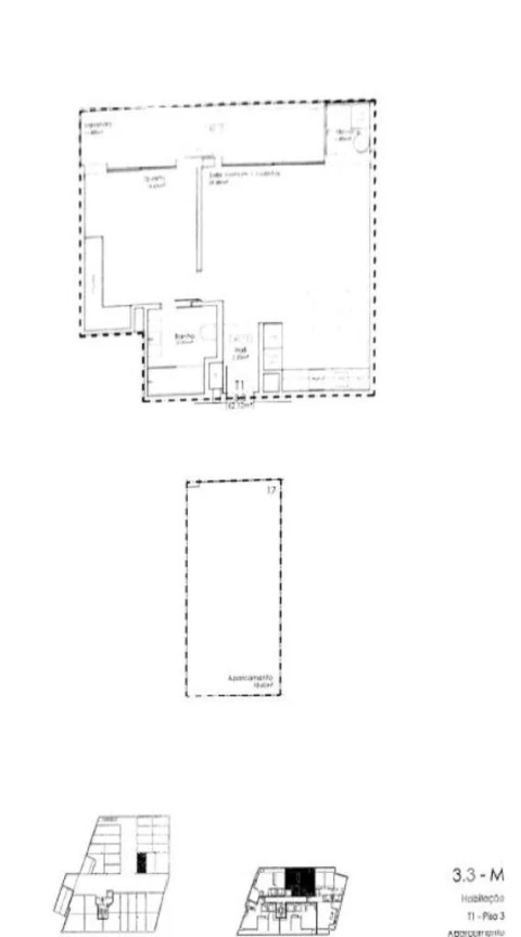 Apartamento T1 para Venda em Gulpilhares e Valadares