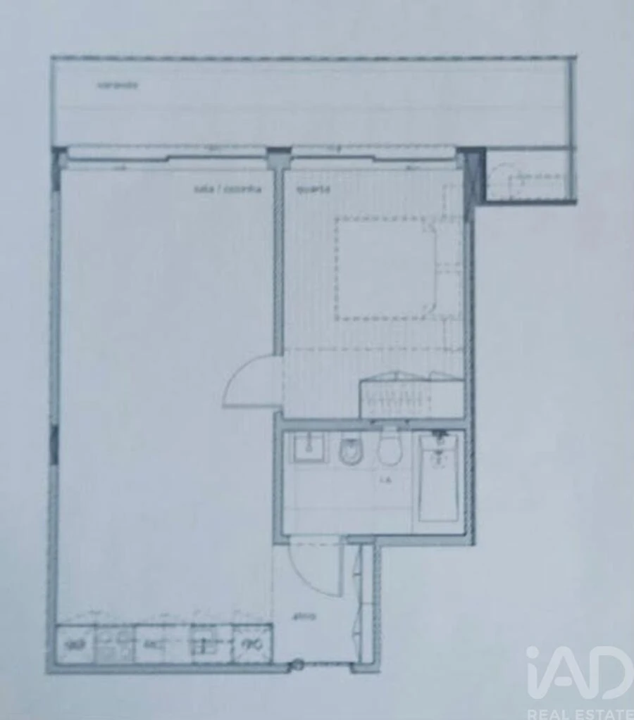 Apartamento T1 para Venda em Mafamude e Vilar do Paraíso Foto 29