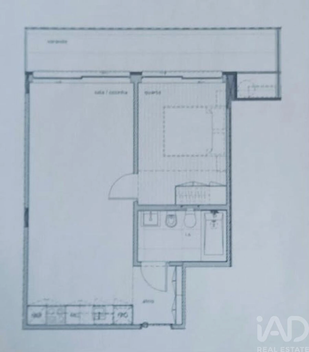Apartamento T1 para Venda em Mafamude e Vilar do Paraíso Foto 29