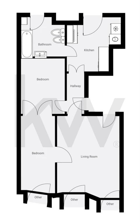 Apartamento T3 para Venda em Misericórdia