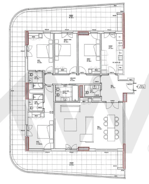 Apartamento T4 para Venda em Algés, Linda-A-Velha e Cruz Quebrada-Dafundo