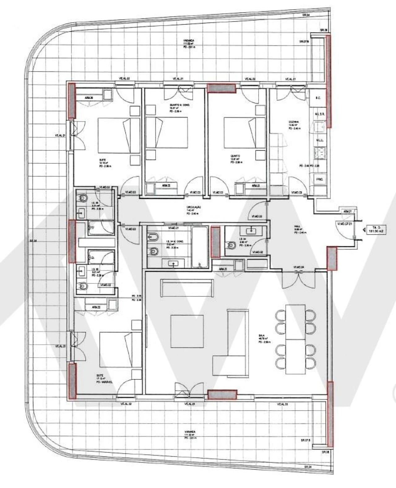 Apartamento T4 para Venda em Algés, Linda-A-Velha e Cruz Quebrada-Dafundo Foto 38