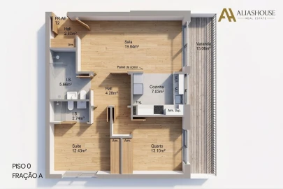 Apartamento T2 para Venda em Leiria, Pousos, Barreira e Cortes