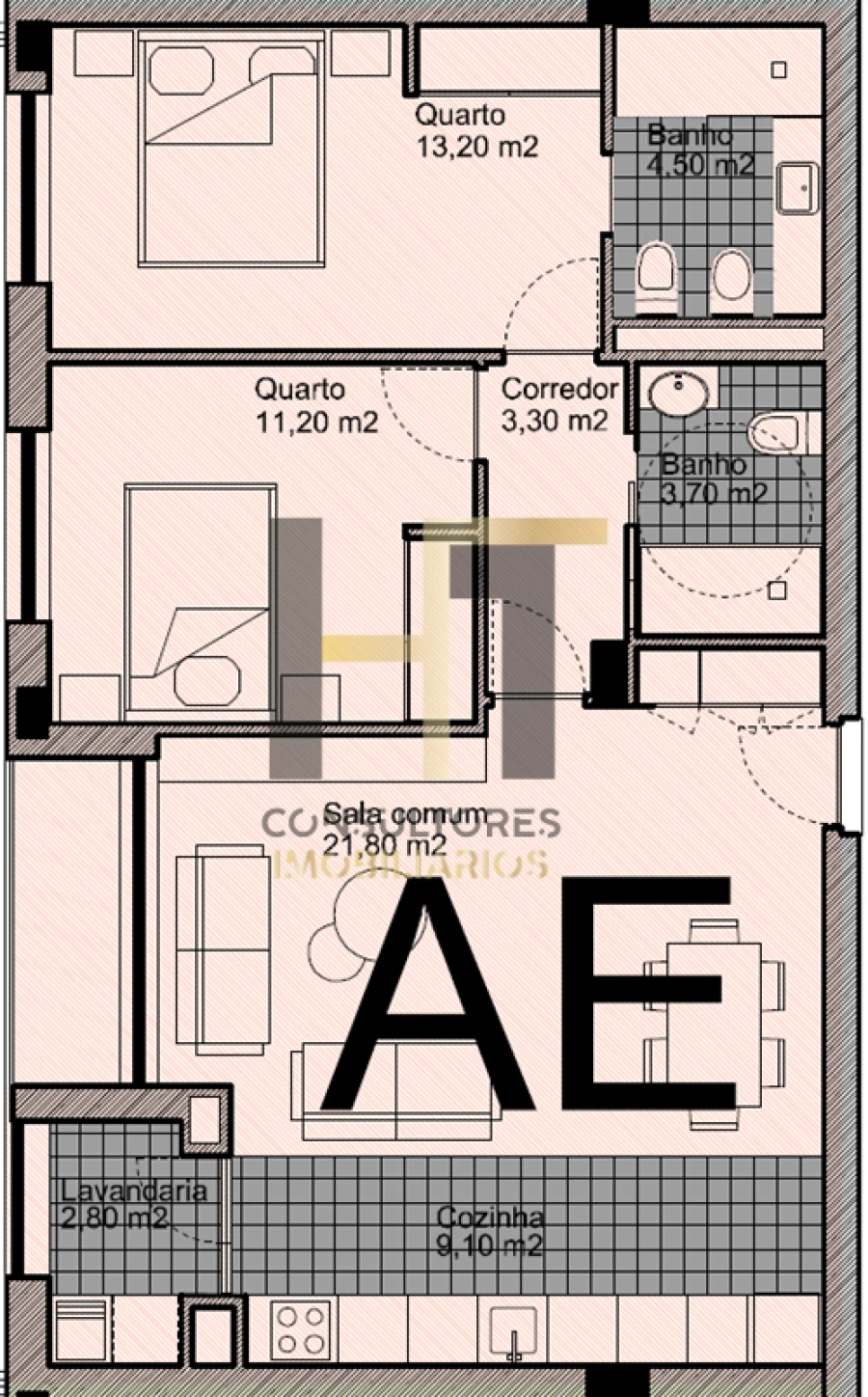 Apartamento T2 para Venda em Ermesinde Foto 19