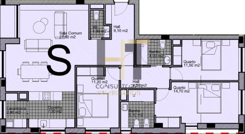 Apartamento T3 para Venda em Ermesinde