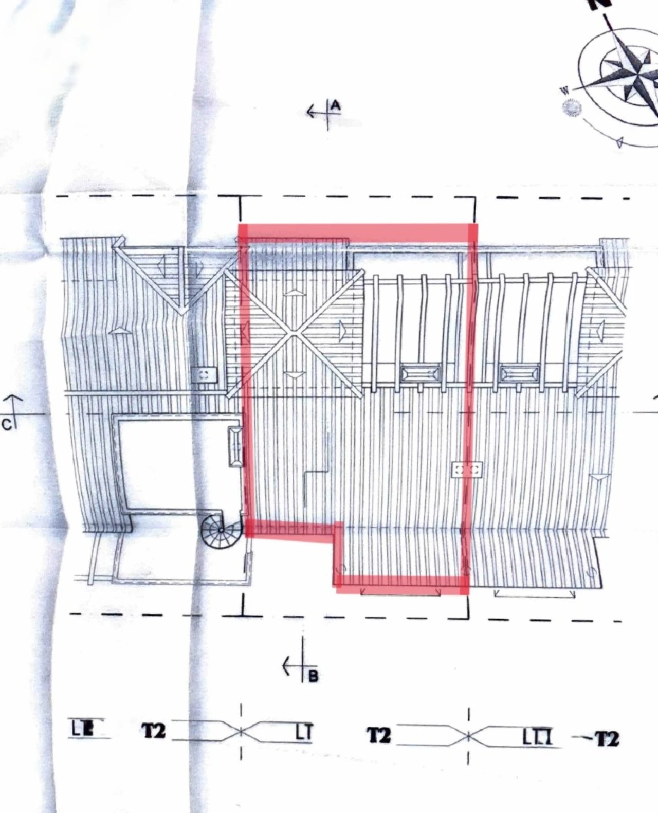 Quinta T2 para Venda em Budens Planta 4