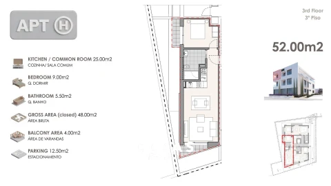 Apartamento T0 para Venda em Machico