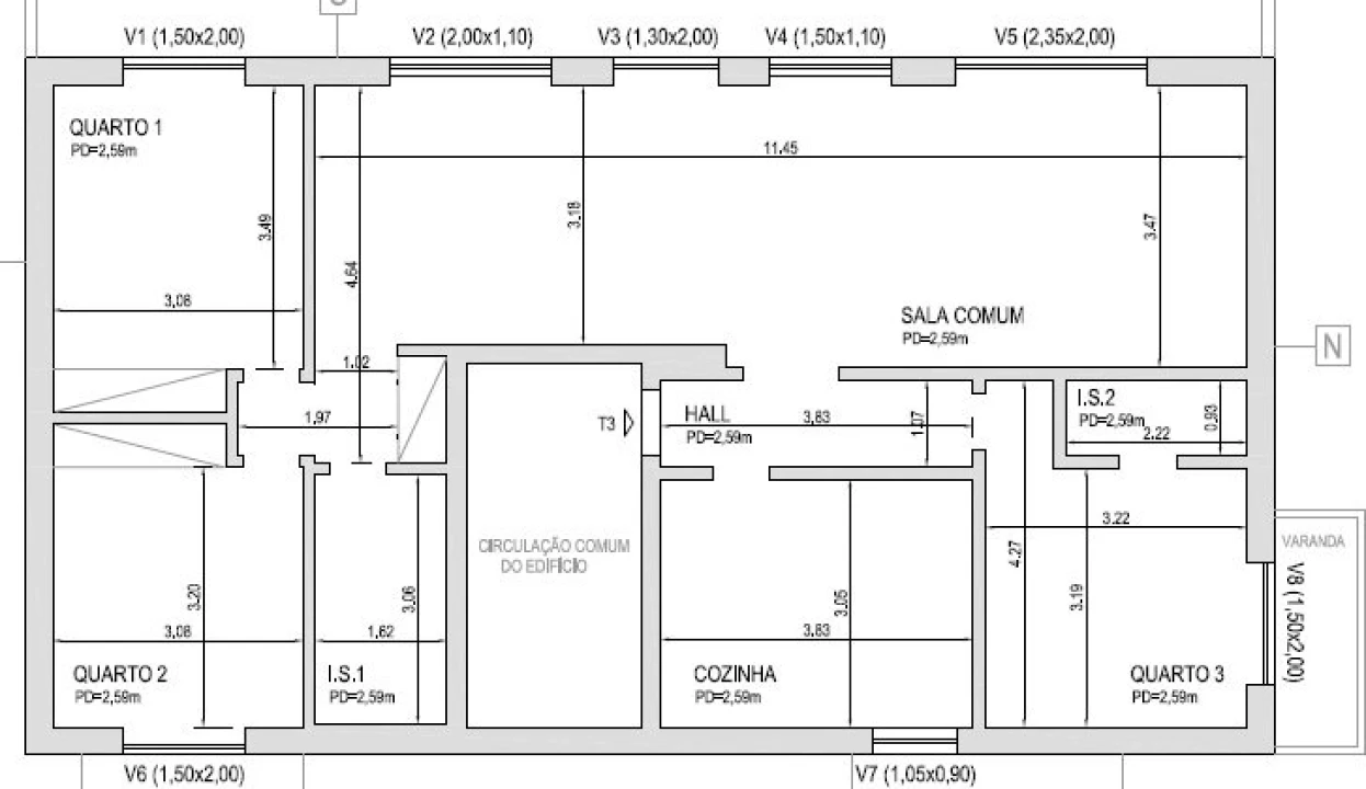 Apartamento T3 para Venda em Ericeira Foto 19