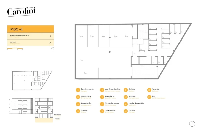 Apartamento T1 para Venda em Matosinhos e Leça da Palmeira Planta 2