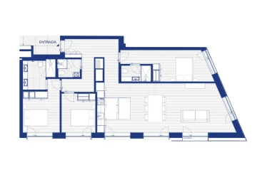 Apartamento T3 para Venda em Campanhã