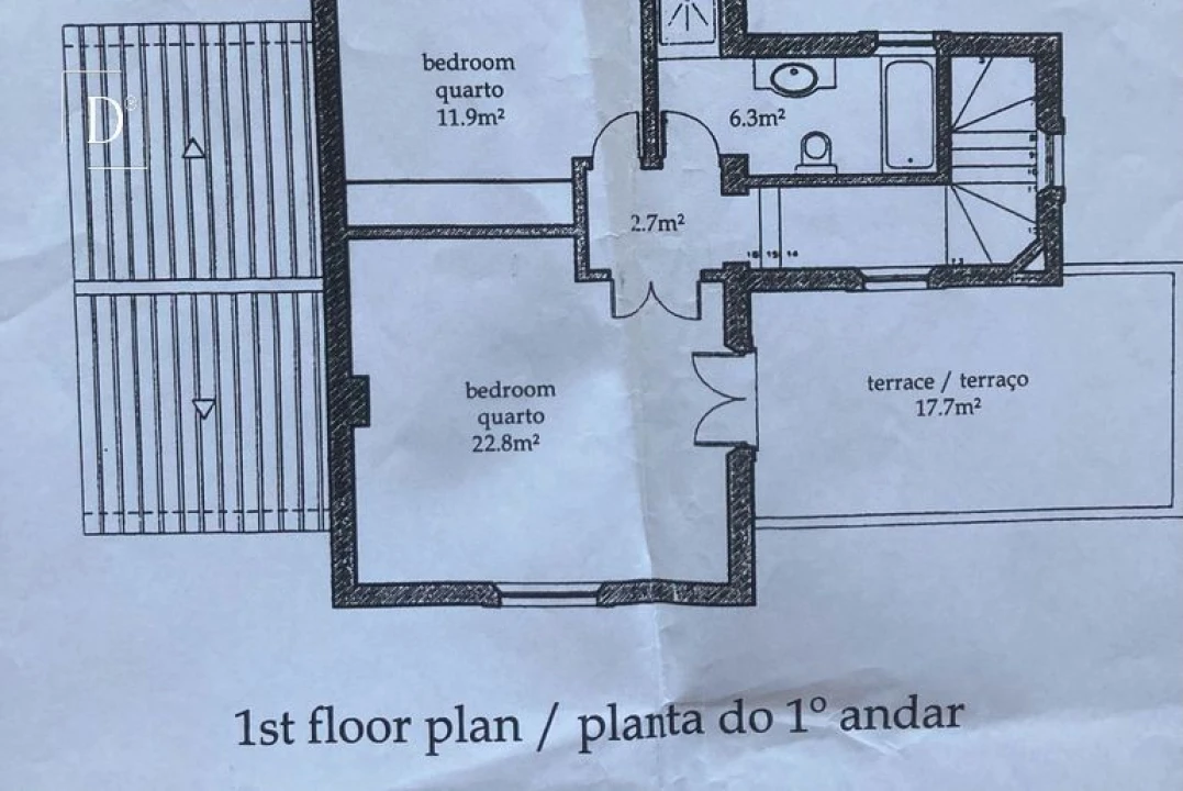 Moradia T4 para Venda em Olhão Planta 2