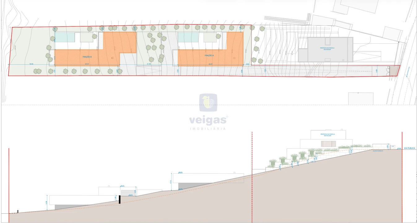 Terreno para Venda em Famalicão Planta 4