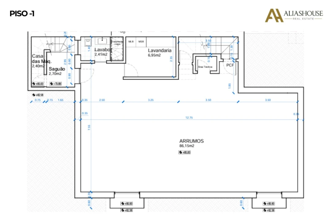 Moradia T4 para Venda em Alcabideche Planta 3