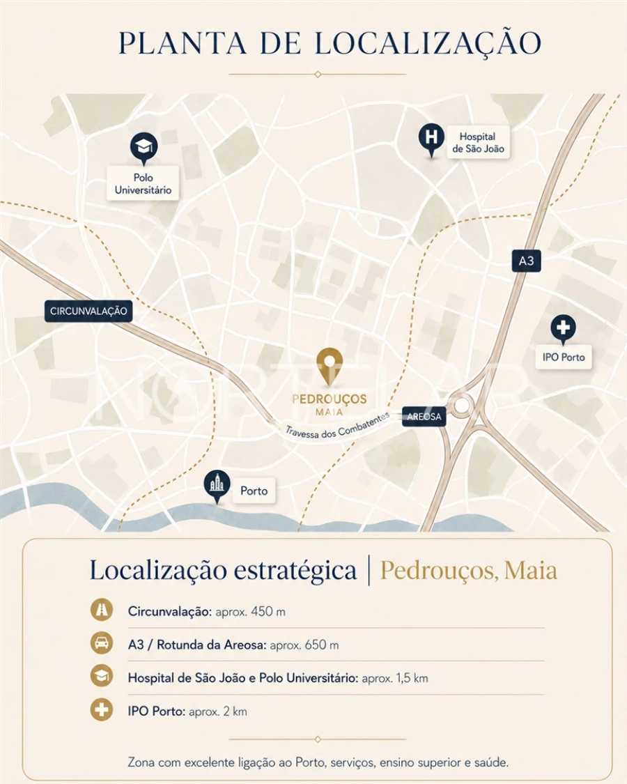 Apartamento T0 para Venda em Paranhos Planta 4