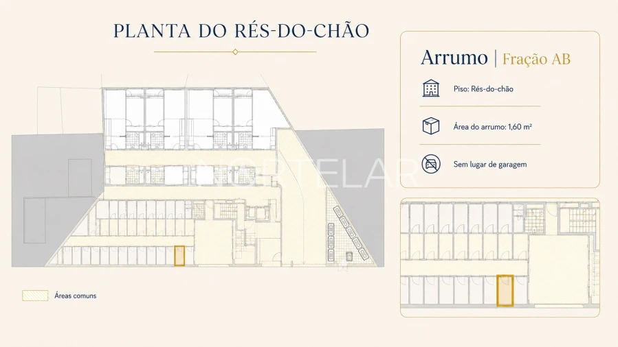 Apartamento T1 para Venda em Paranhos Planta 1