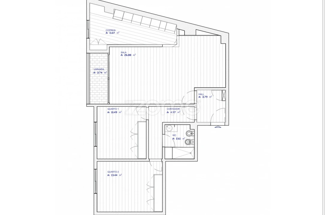 Apartamento T2 para Venda em Matosinhos e Leça da Palmeira Foto 18