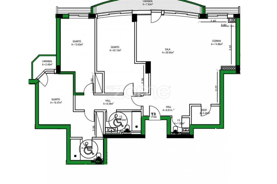 Apartamento T3 para Venda em Alenquer (Santo Estêvão e Triana) Foto 19