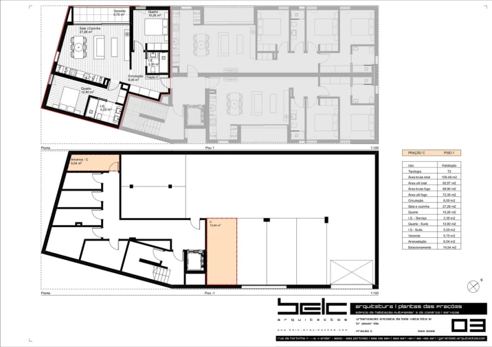 Apartamento T2 para Venda em Estômbar e Parchal Foto 27