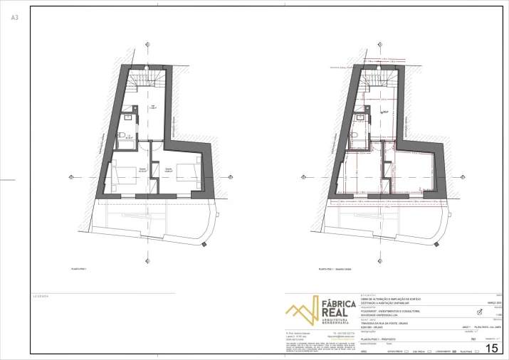 Moradia T3 para Venda em Orjais Planta 2