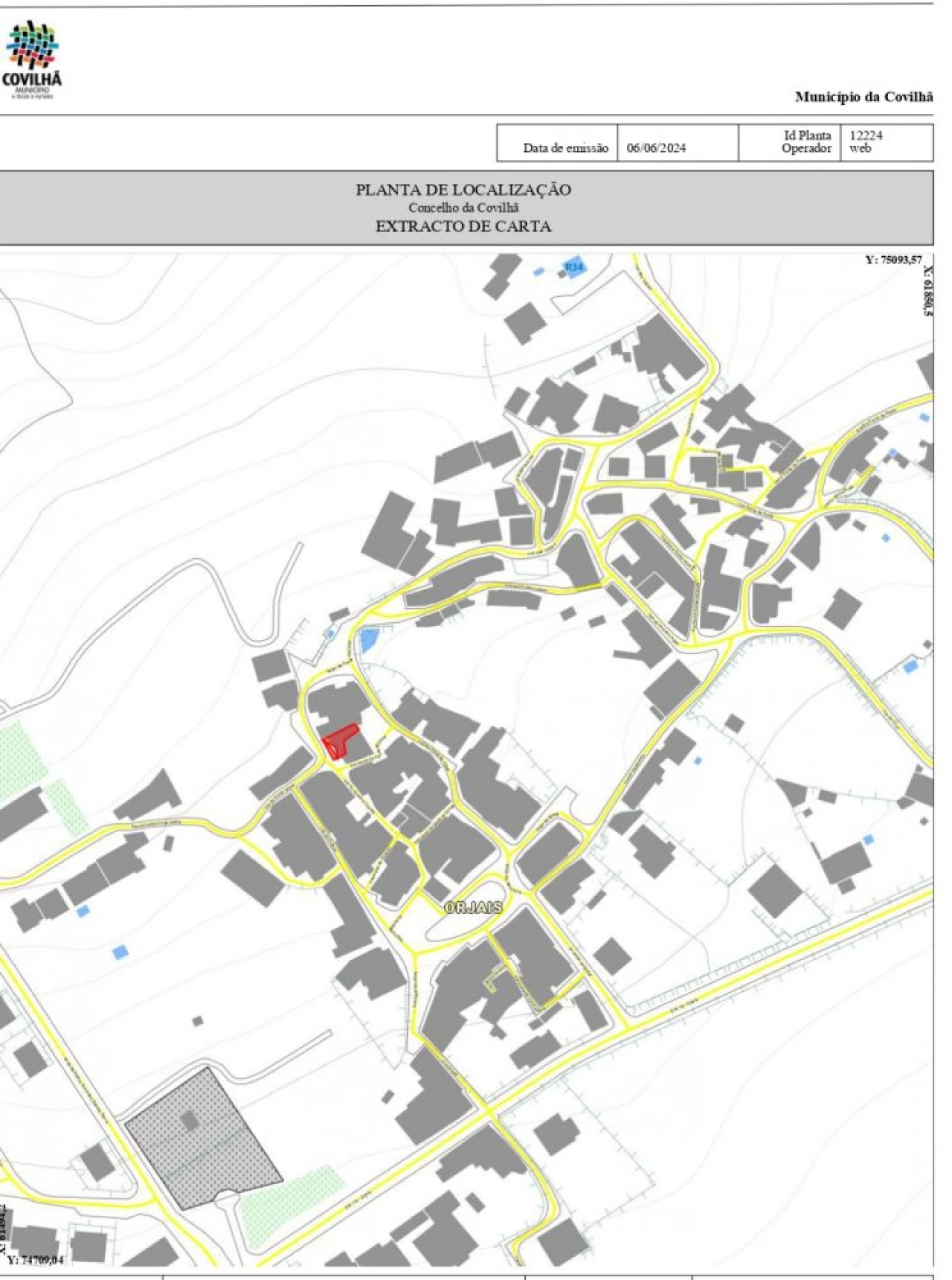 Moradia T3 para Venda em Orjais Planta 4