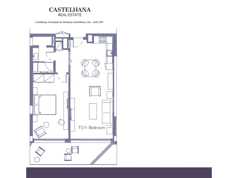 Apartamento T1 para Venda em Belém Foto 22