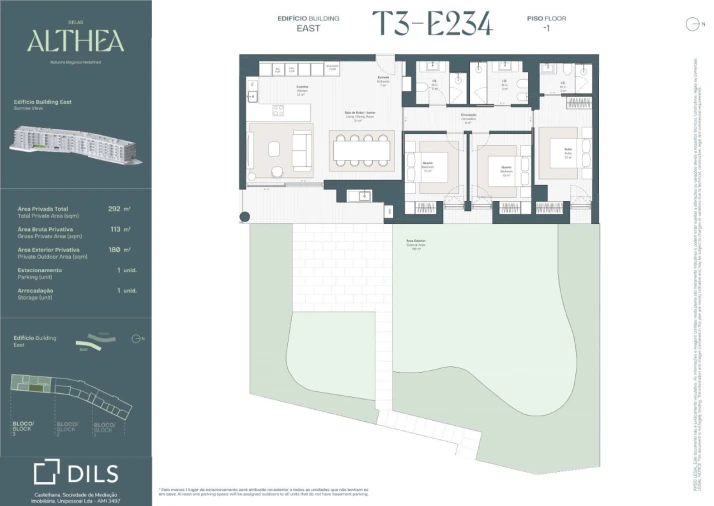 Apartamento T3 para Venda em Queluz e Belas Planta 1