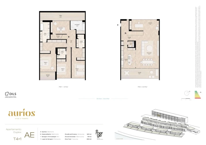 Apartamento T4 para Venda em Campanhã Planta 1