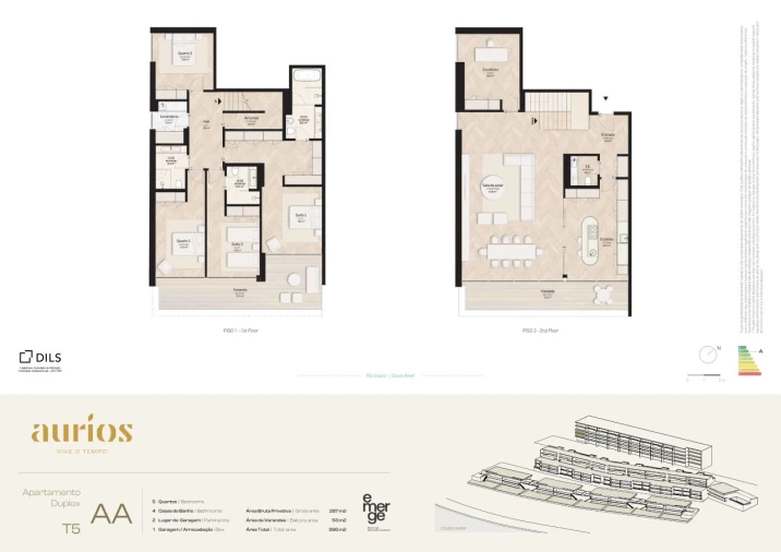 Apartamento T5 para Venda em Campanhã Planta 1
