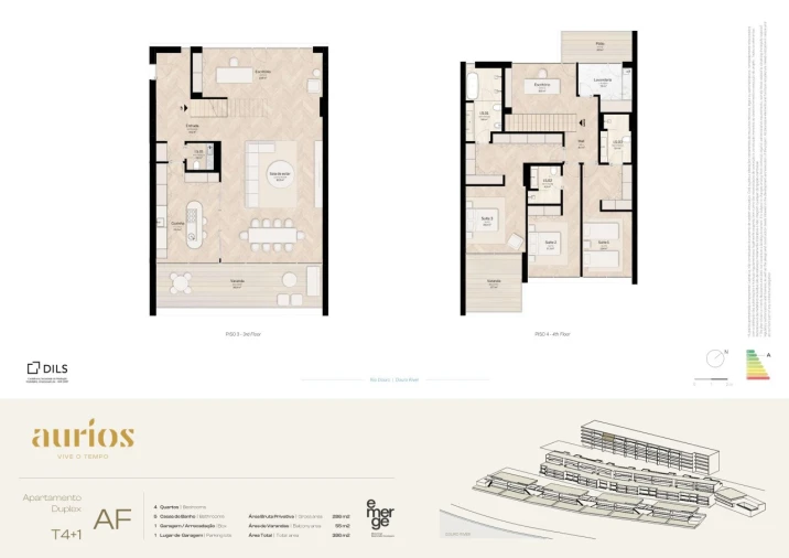 Apartamento T4 para Venda em Campanhã Planta 1