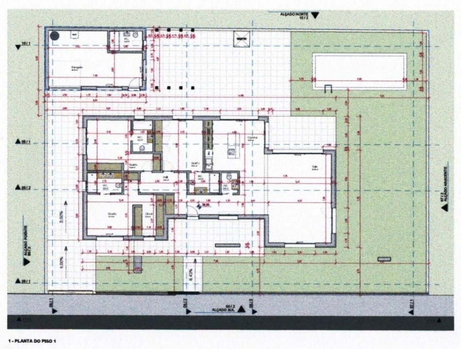 Moradia T3 para Venda em Quinta do Anjo Planta 2