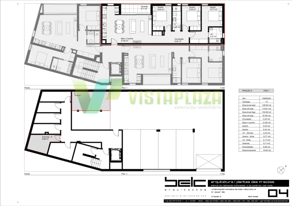 Apartamento T3 para Venda em Estômbar e Parchal Foto 27