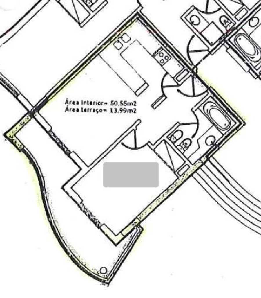 Apartamento para Venda em Albufeira e Olhos de Água Planta 1
