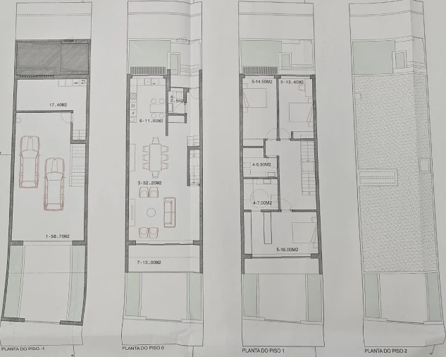 Moradia T3 para Venda em Areosa Planta 1