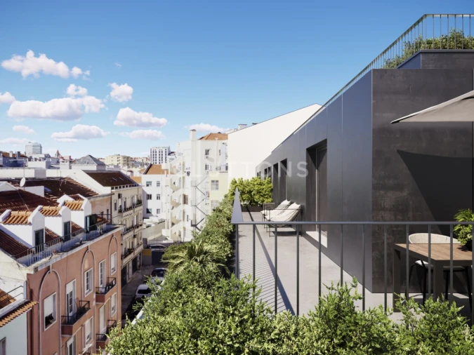 Apartamento T2 para Venda em Arroios Foto 3