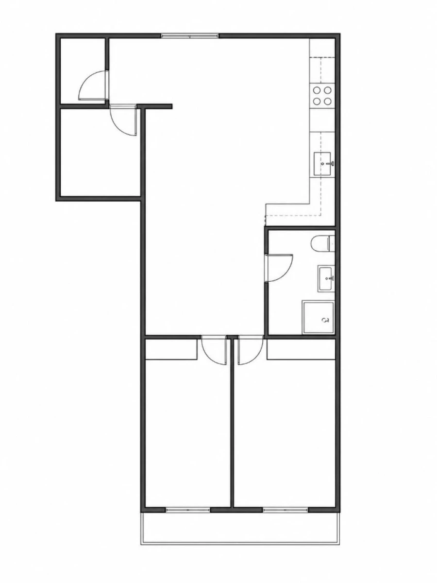 Apartamento T2 para Venda em Almada, Cova da Piedade, Pragal e Cacilhas Planta 1